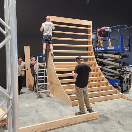 ANW Working on Warped Wall